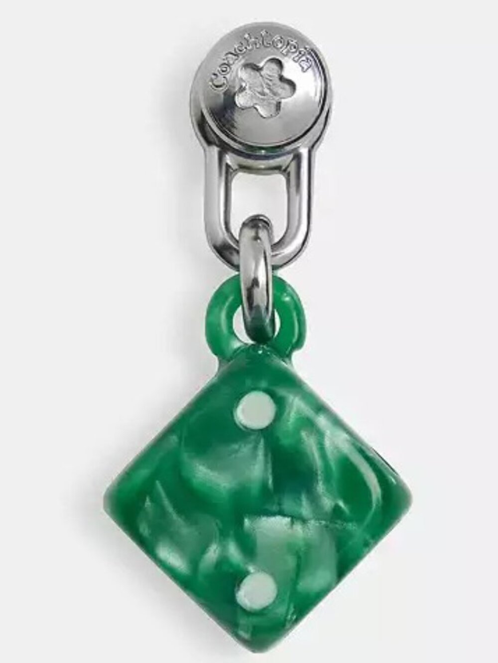 Coach Coachtopia Dice Bag Charm With Screwback - CBU98